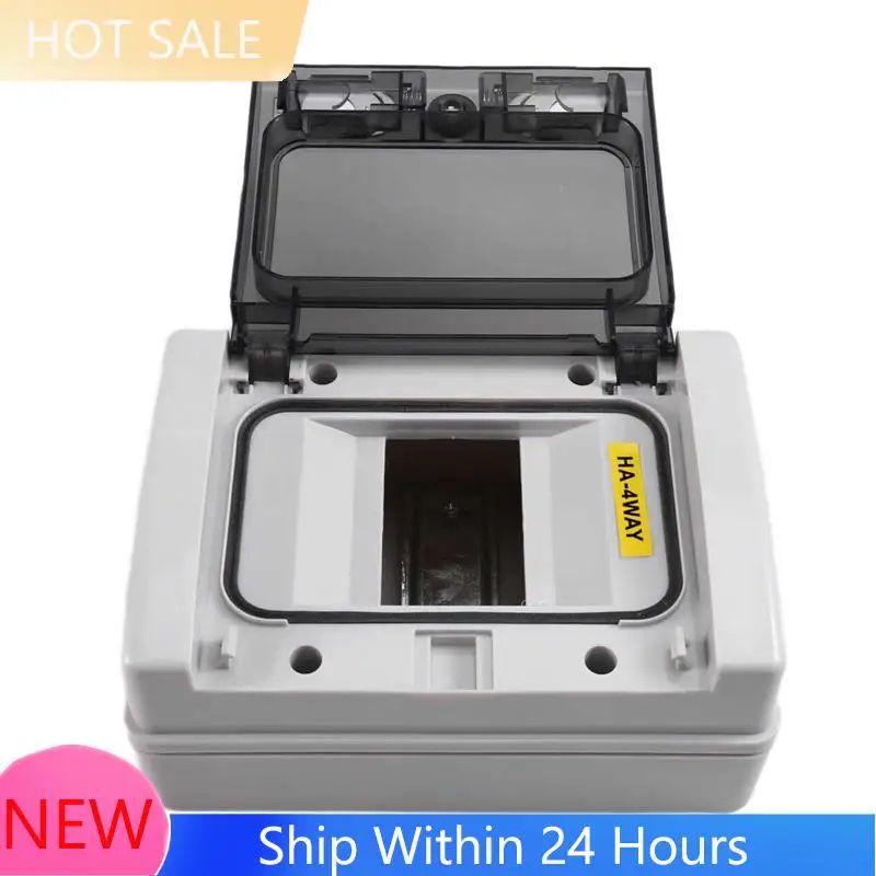 A78K New Waterproof Distribution Box Outdoor Plastic Electrical HA-4Way Forcircuit Breaker