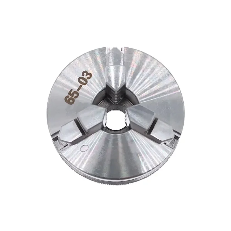 65mm M14 thread machine tool CNC accessories self centering three jaw manual lathe chuck