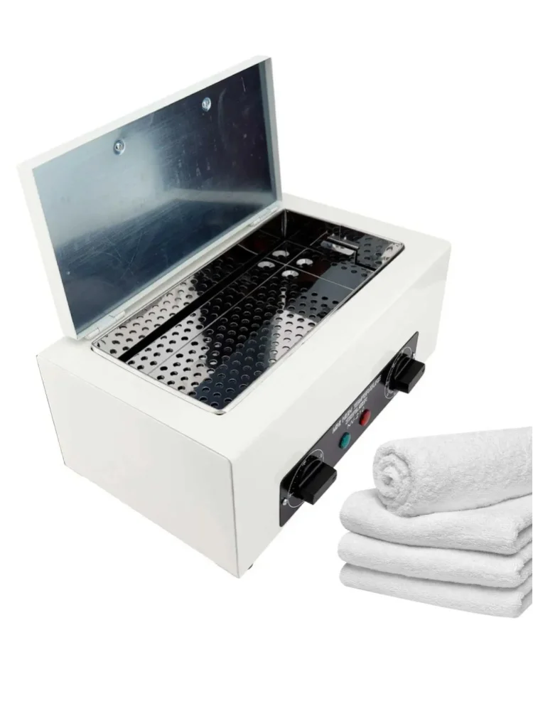 2230ML Heißluft-Sterilisator 300W Trockenwärme-Desinfektion Fußpflege Tattoo Nagelstudio Sterilisatorschrank Autoklav mit Timer