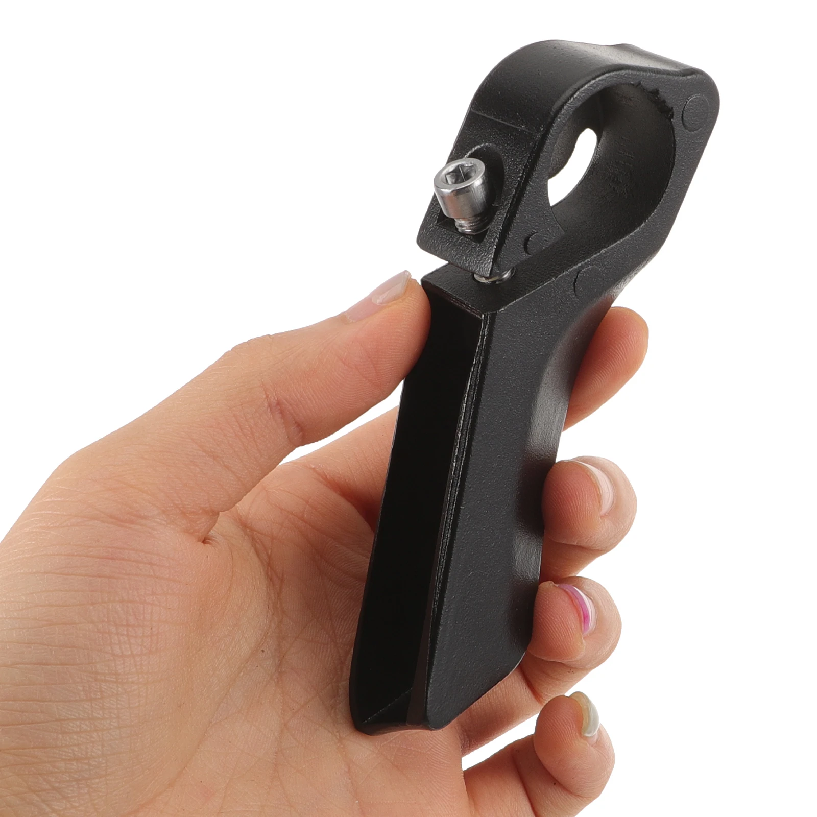 

Aluminum Alloy Handlebar Ends 1 Pair Black Bike Accessories Shockproof Grips Mountain Bicycle Handlebars Plastic Material