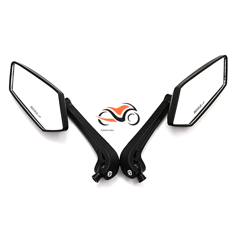 

Motorcycle Rear View Mirror Moto Cycling Clear Wide Range Back Sight Rearview Reflector Adjustable Handlebar Left Right Mirror