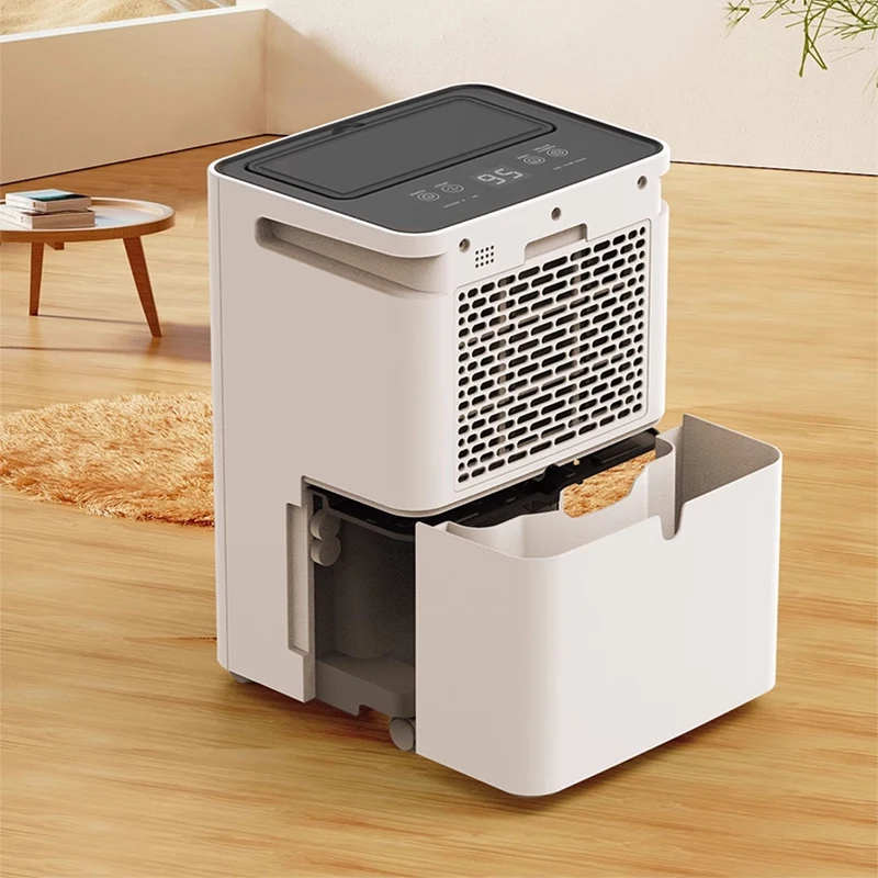 Electric Home Dehumidifier Device Air Dryer For Home Bedroom Office Kitchen Deodorizer Dryer 3.0L Water Tank 10L/Day