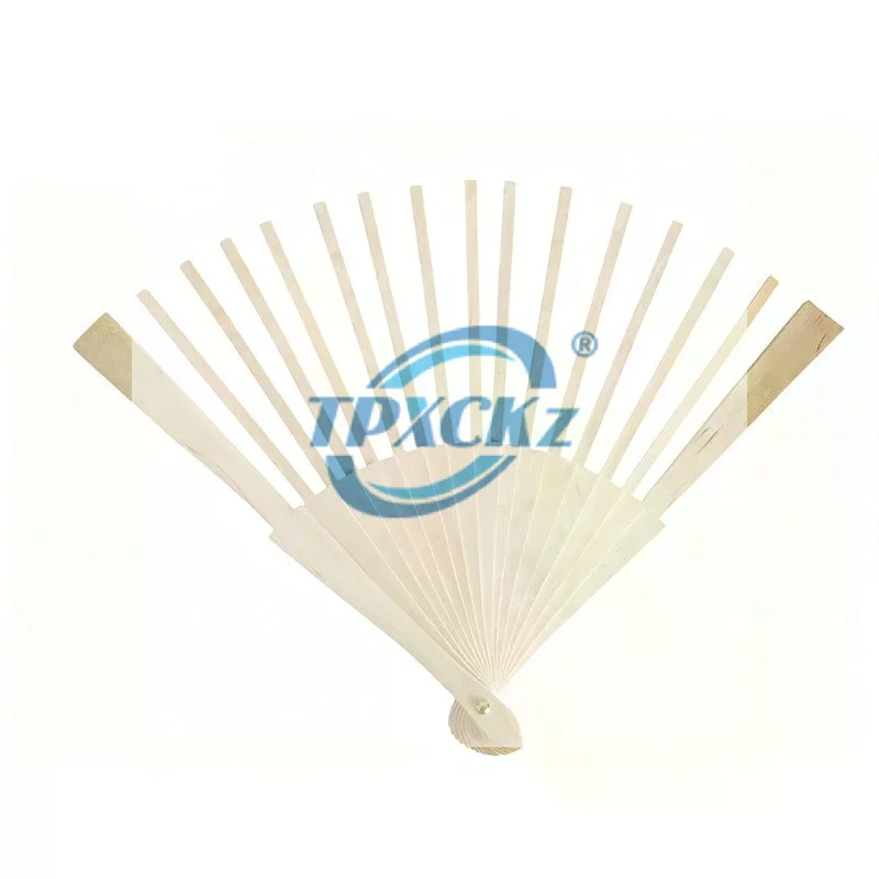 DIY Hand Fan Frame Unfinished Japanese Bamboo Folding Fan Craft Kit For Home Decor Party Wedding