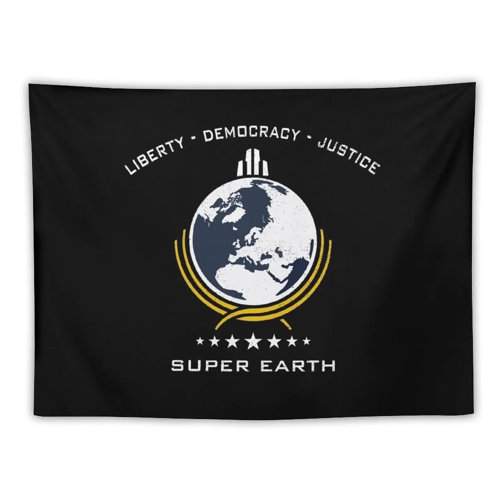 

Super Earth Diving Into Hell For Liberty Tapestry Things To Decorate The Room Wall Hangings Decoration Tapestry