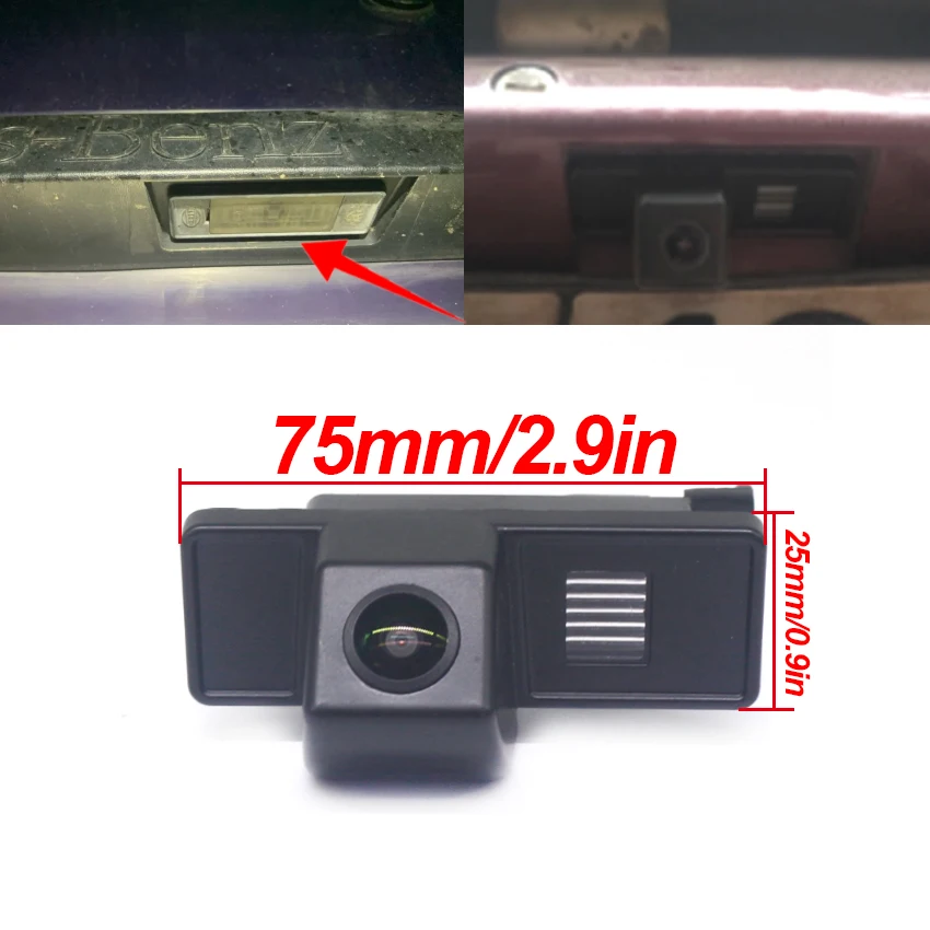 Special car Fish Eyes Night Vision Waterproof Car Reversing Back Up Camera CCD HD For Mercedes Benz Viano X-Clusive 2008-2019