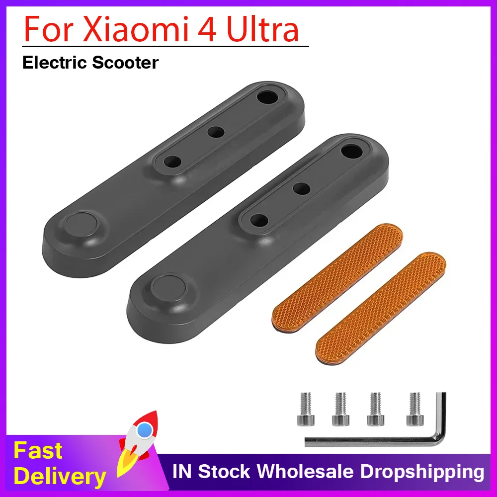 

Front Rear Decorative Cover Safety Warning Reflective Strip Side Case for Xiaomi 4 Ultra Electric Scooter Reflective Sticker Set