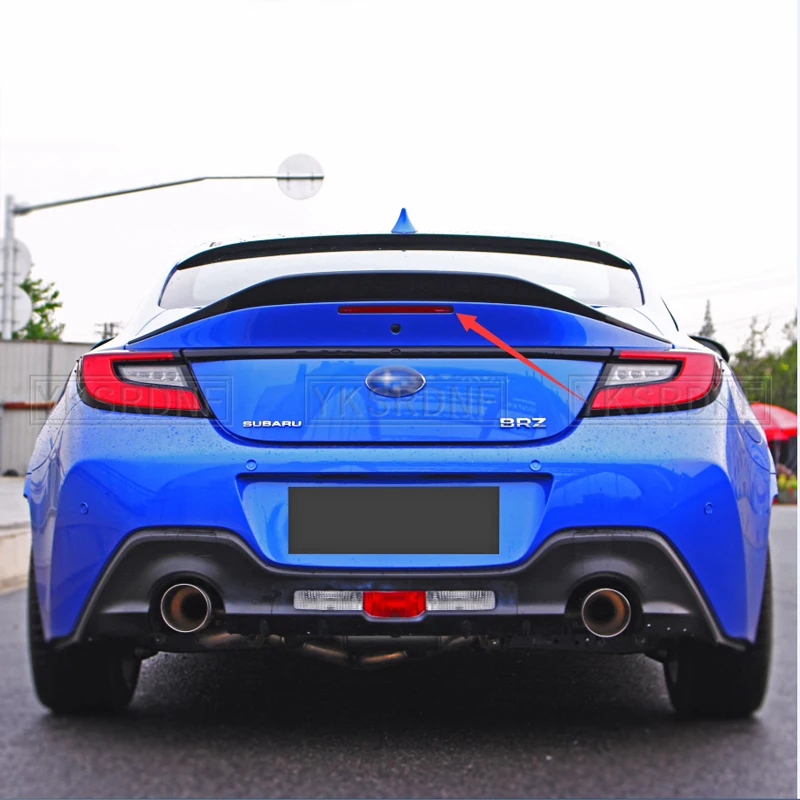 For TOYOTA ZA86 GR86 For Subaru BRZ ABS UNPAINTED /GLOSSY BLACK Spoiler REAR WING TRUNK LIP SPOILERS High Quality 2021 2022