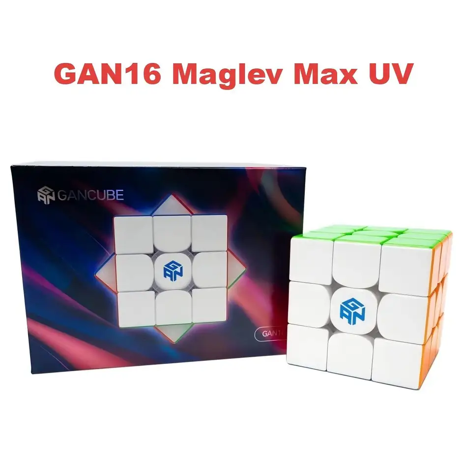 New GAN16 Maglev Max UV Gan 3x3 Cube 3x3 Magnetic Cube Flagship