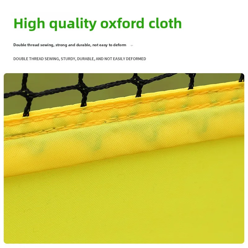Tennis Rebound Net, Synthetic Fiber, Adult Kids Training, Bounce-Back Single-Player, Serving Practice, Carry Bag Included