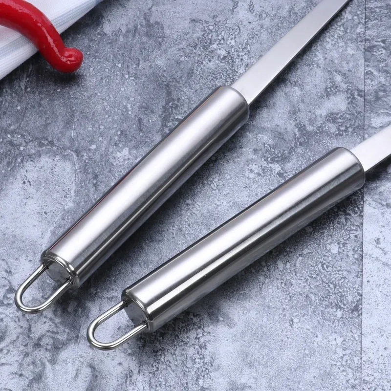10/12cm Multi-functional Filter Spoon 304 Stainless Steel Oil Spill Spoon Filter Colander Kitchen Oil-Frying Flour Mesh Sieve view 5