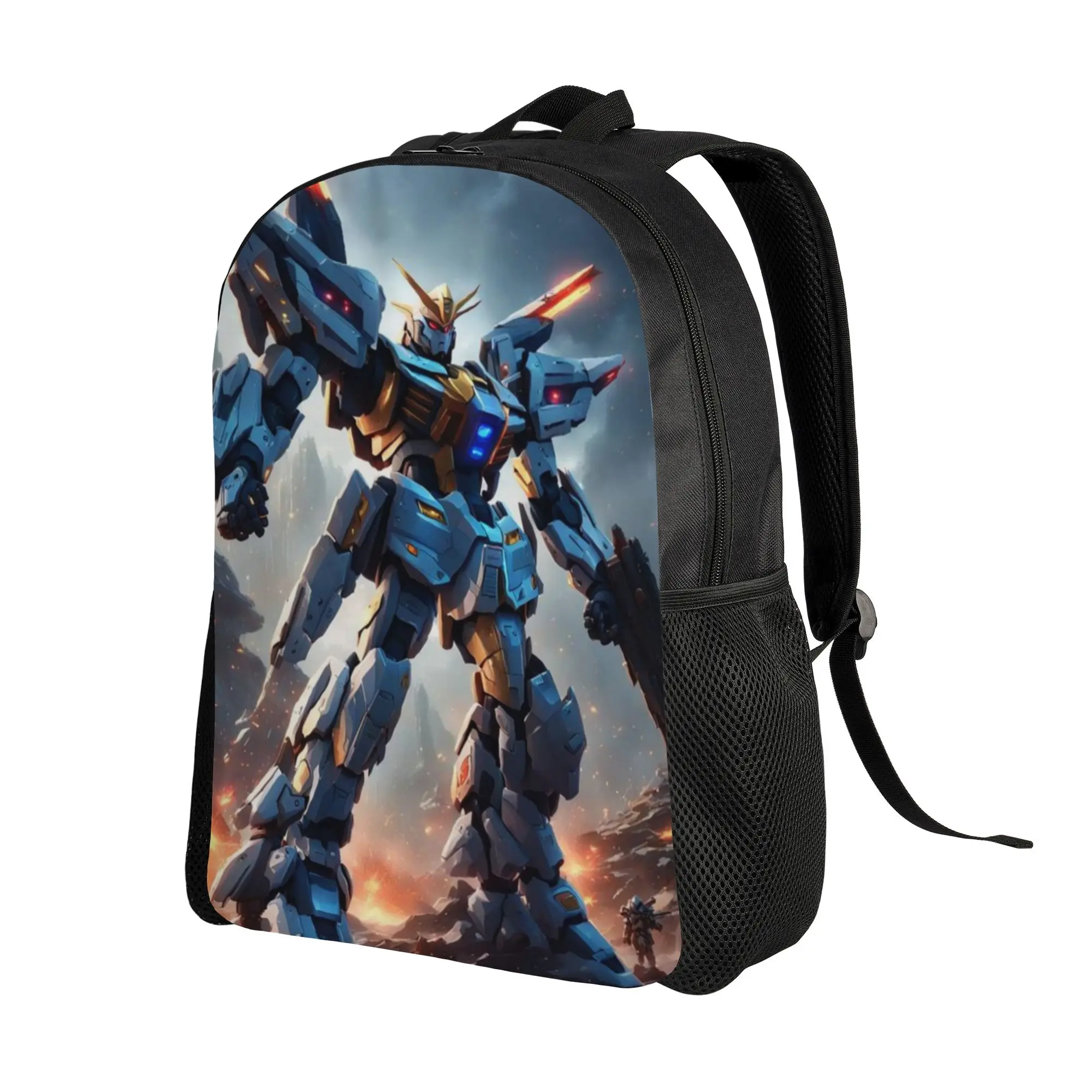Back to school season Fashionable Robot Movies (19) Storage Bag Gundam Couple Backpack