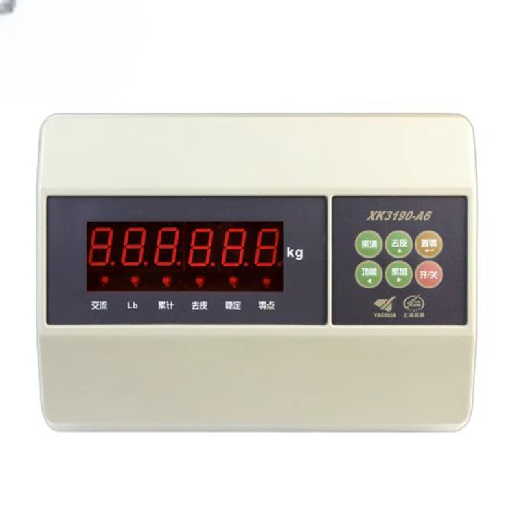 Led lcd display digital floor weight scale indicator