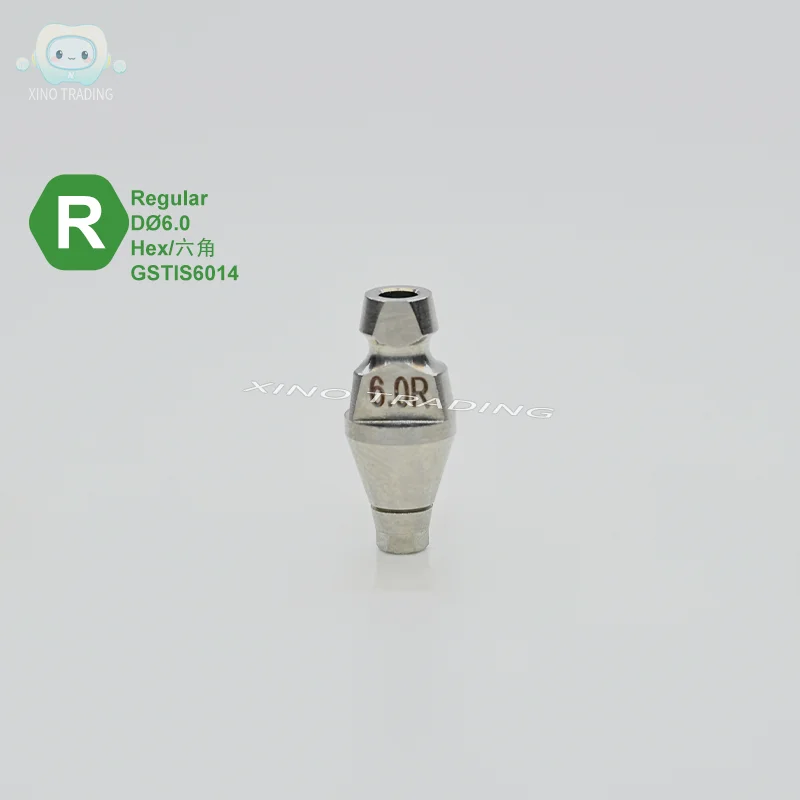 1 قطعة ل تركيبات الأسنان نقل الانطباع التعامل مع قضيب نقل مغلق سبائك التيتانيوم استبدال المسمار متوافق Osstem