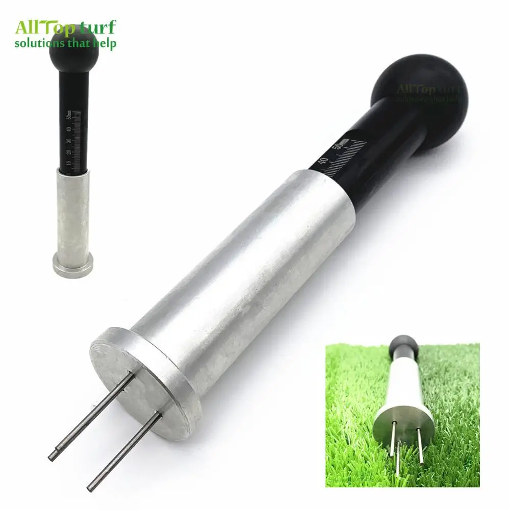 AllTop Turf Artificial Grass Installation Tool Floor Test infill Depth Test Ruler