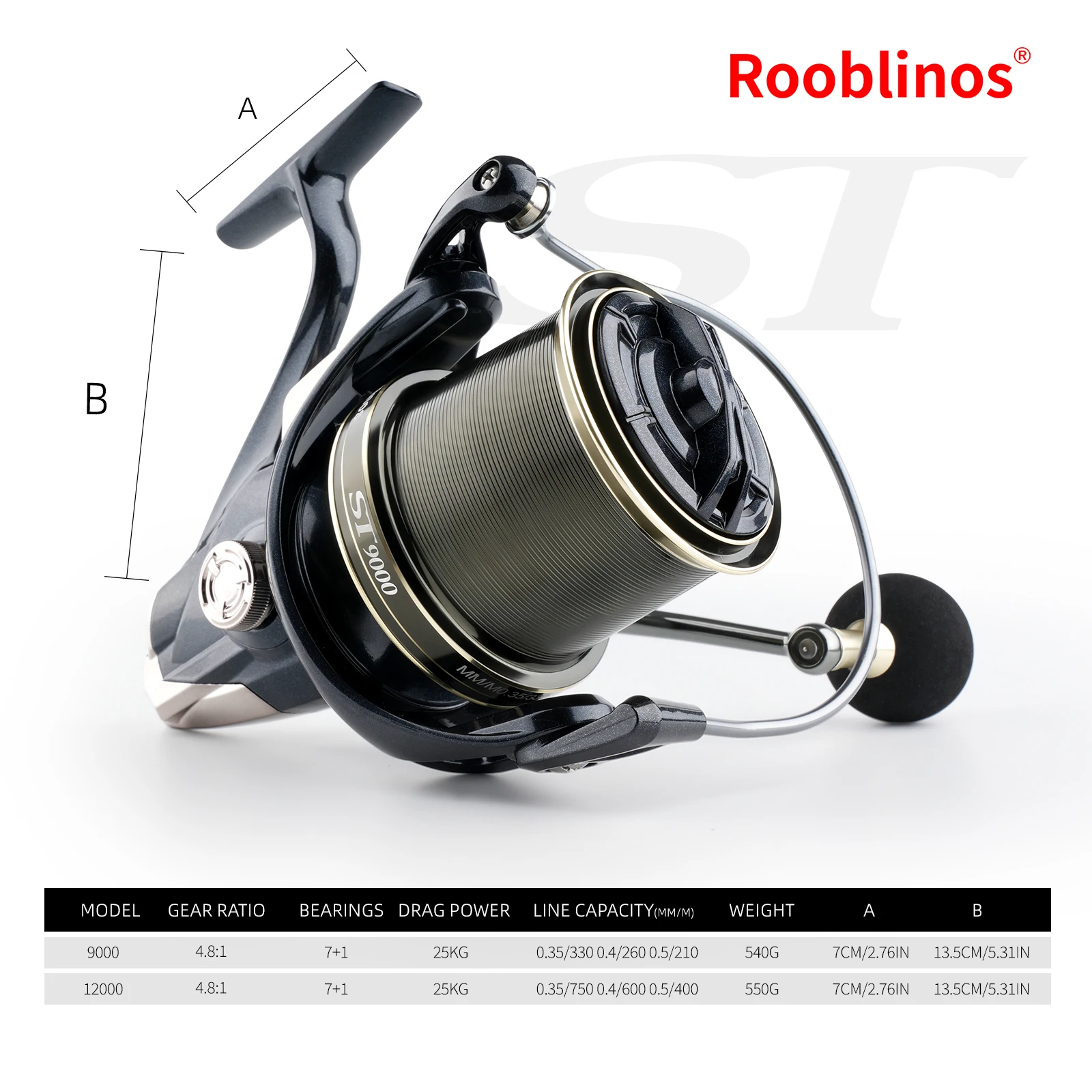 CARRETE ROOBLINOS ST SURFCASTING