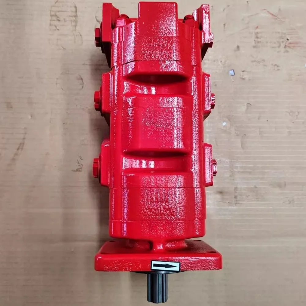 유압 오일 펌프 기어 펌프 단일 이중 삼중 펌프 유압 좌우 회전