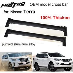 Transverse roof rack luggage bar cross bar for Nissan Terra X-Terra Terrano,load 200kg,thicken aluminum alloy,strong recommend