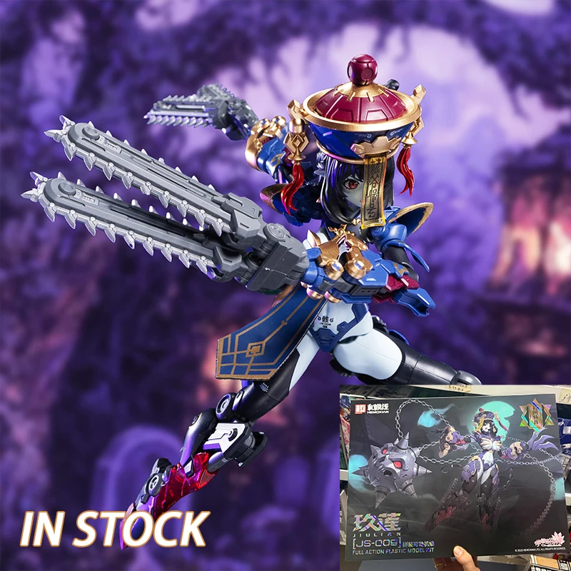 

In Stock Originate HEMOXIAN JIULIAN JS-009 Zombie Girl Assembly Model Toys Collection FULL ACTION PLASTIC MODEL KIT