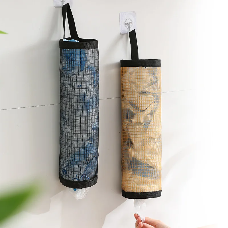 

1PC Kitchen Wall-mounted Garbage Bag Storage Artifact