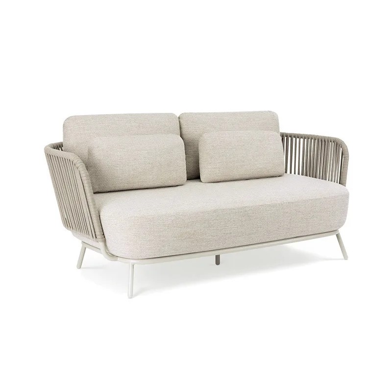 

Outdoor Sofa Rope Chair Furniture Rainproof Sunscreen Courtyard Villa Hotel Homestay