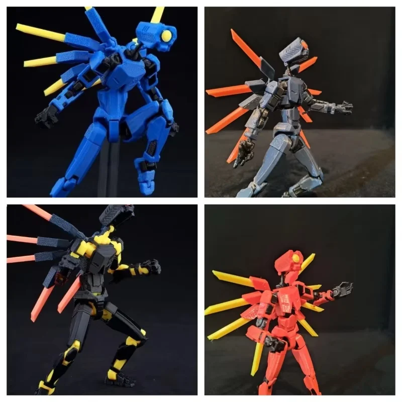 Modèle factice imprimé en 3D, série Ultrakill V1, jouets, figurines d'action, Robot Shapeshift mobile multi-articulé, cadeaux pour enfants