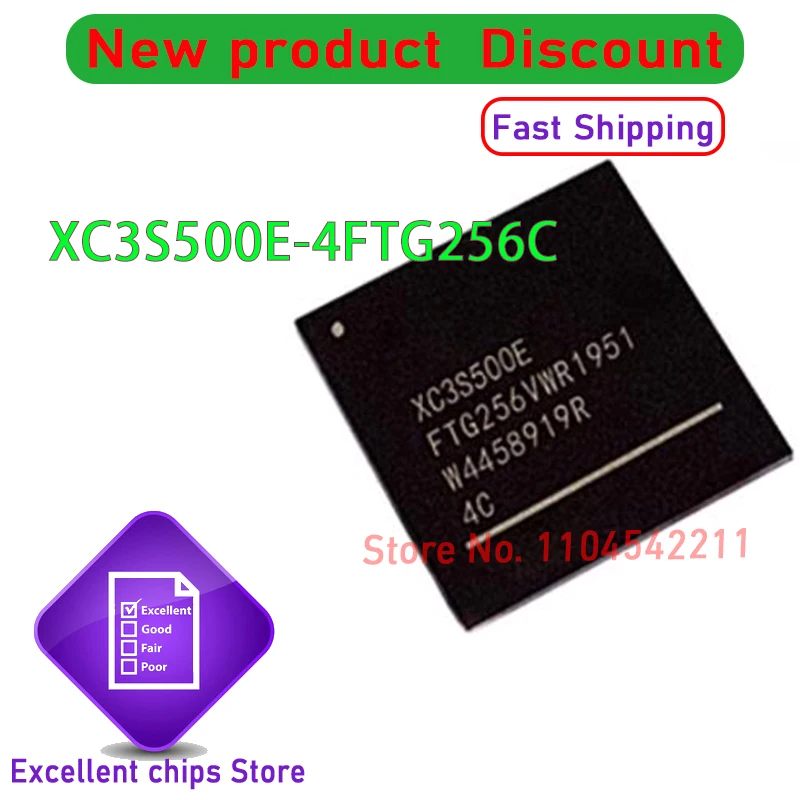XC3S500E-4FTG256C XC3S500E 4FTG256C BGA New Original Genuine Ic 1PCS/LOT