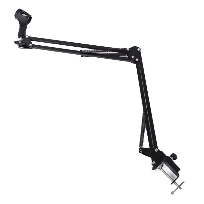 Professional Mic Recording Bracket Microphone Suspension Boom Arm Stand Holder For Studio Broadcast