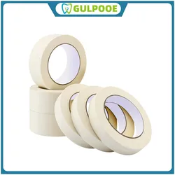 GULPOOE 1Roll Autoclave Dental Sterilization Steam Indicator Tape For Sterilization Lead Free Oral Care Cleaning Dentist Tool