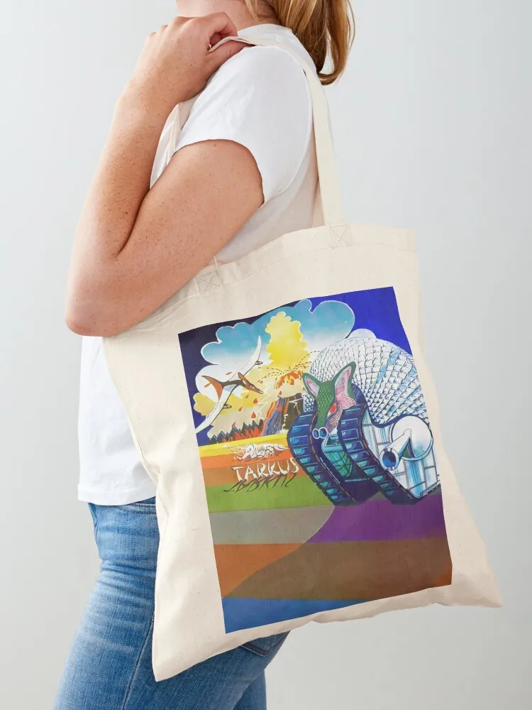 

ELP Tarkus (1971) Tote Bag handbag tote bag women Lady bags custom canvas bag