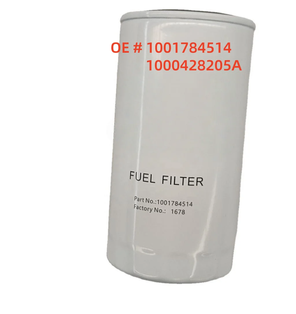 

High quality 1001784514 1000428205A Diesel engine spare parts fuel filter for Weichai WP4 WP6 WD10 WP12 WP13 engine