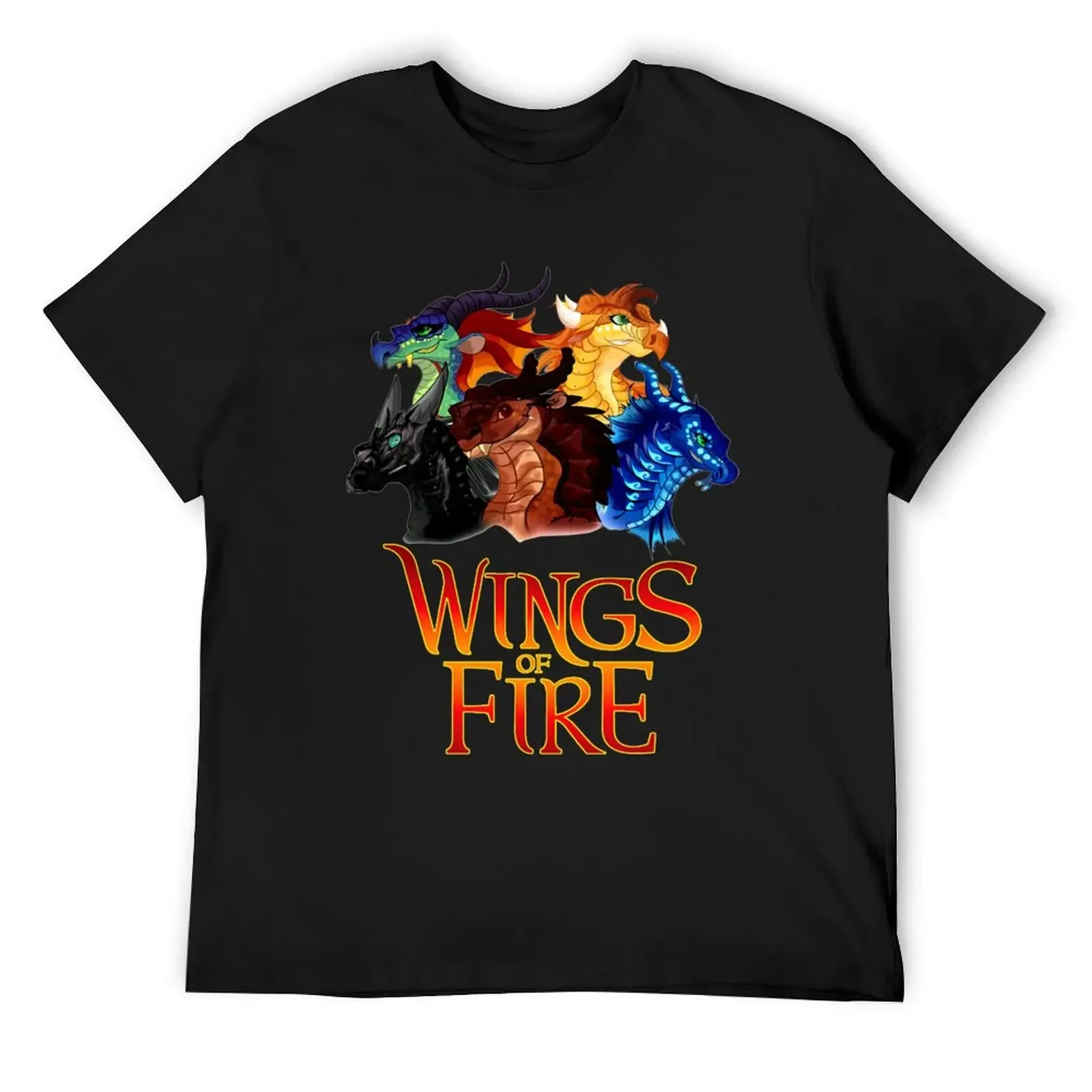 

Футболка Wings Of Fire All Together, футболки с забавными костюмами в стиле аниме, мужские футболки