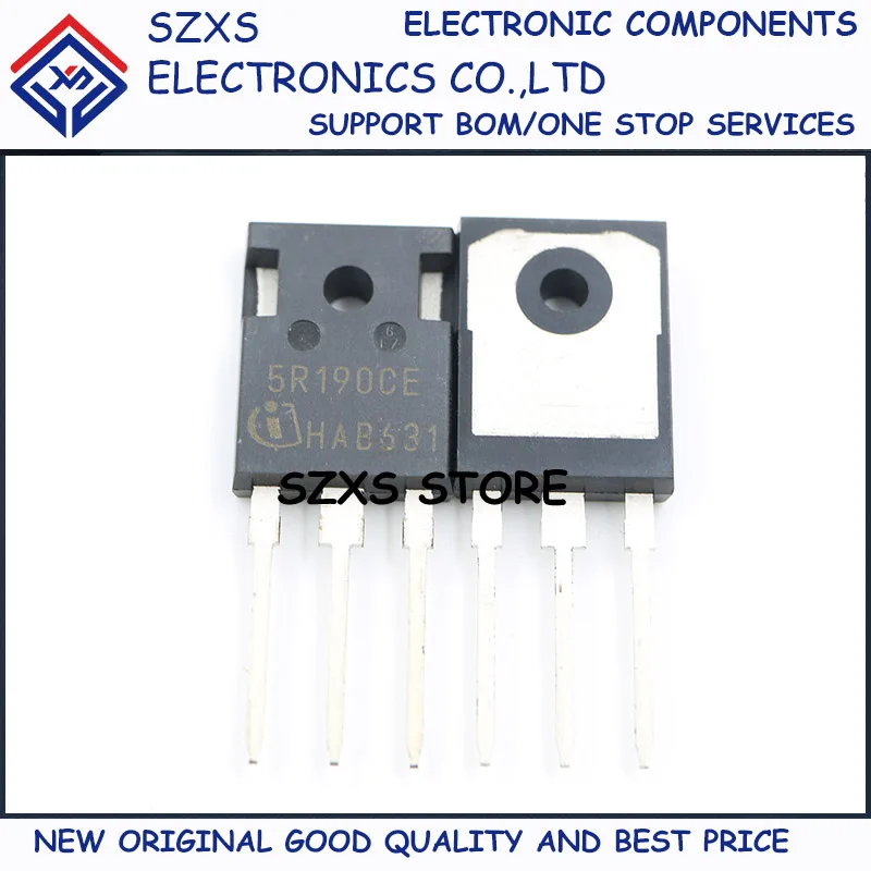 

New Original 5Pcs 5R190CE IPW50R190CE TO-247 21A 500V MOSFET Field-effect Transistor In Stock Electronic Components Good Quality