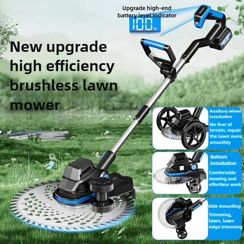 

New Lawn Mower Electric Long-Range Weeding Machine Agricultural Harvesting Handheld Mower Mower