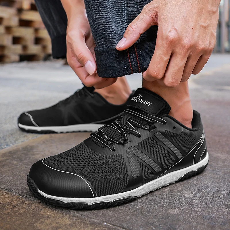 Professional Squat Hard Pull Shoes Men Wide Feet Weight Lifting Shoes Mens Mesh Breathable Fitness Yoga Shoe Man Sport Shoes