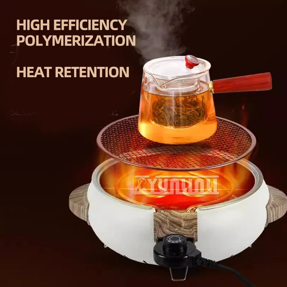 Tea Boiling Stove Electric Ceramic Heater Tea Stove Household Electric Carbon Oven Set Utensils Barbecue Cookin