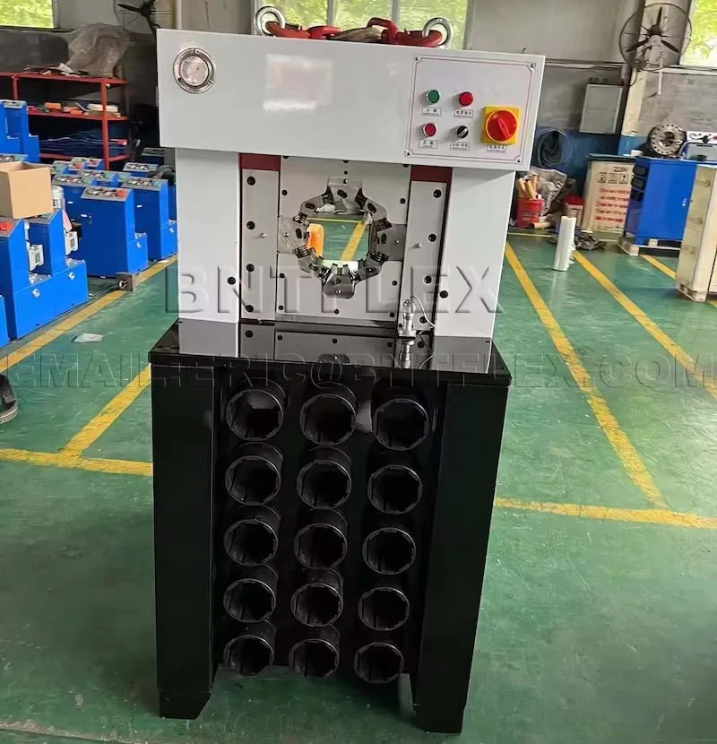 Customized Portable Manual Hydraulic Hose Crimping Machine 220V New Condition 1/4-3