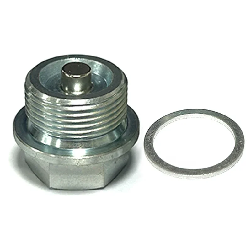 قابس تصريف الزيت المغناطيسي M24 x 1.5 خيط لنماذج BMW اليدوية المبكرة - فضي