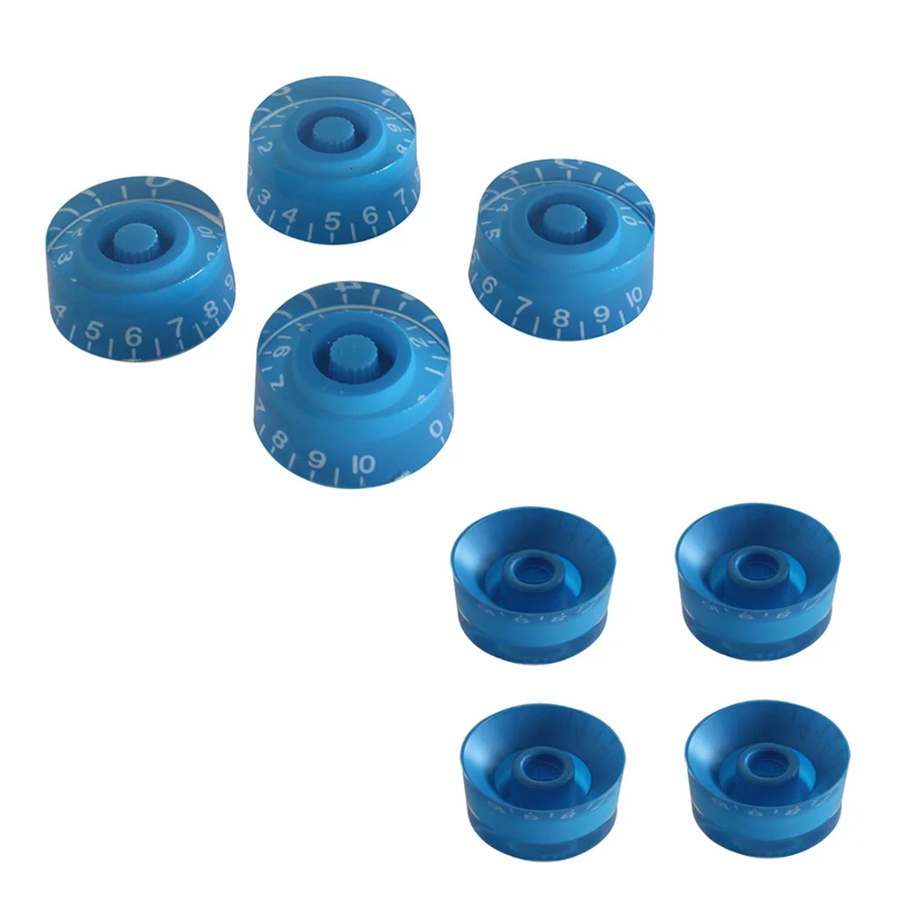 

4Pcs Knobs for Electric Guitar Premium Build Volume Tone Knobs Replacement Set Modern Style Easy to Fit