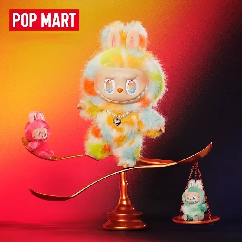 

POP MART Labubu The Monsters Big into Energy Series Ornaments Figurines Home Decor Desktop Model Dolls Gilrs Gift