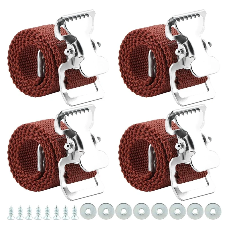 M11K-4PCS Trockenbau Stelzen Riemen, Bein Band Riemen Trockenbau Fuß Band Riemen Kit Nylon Bein Fixierung Strap Ersatzteil