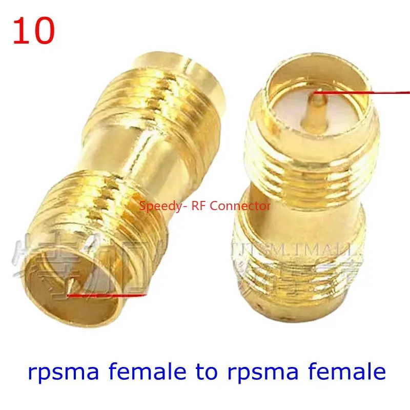 2 teile/los sma zu sma männlich weiblich gerade Stecker 90 Grad rechtwinkliges T-Stück Typ 3way Splitter rpsma zu RP-SMA männlichen Adapter rf