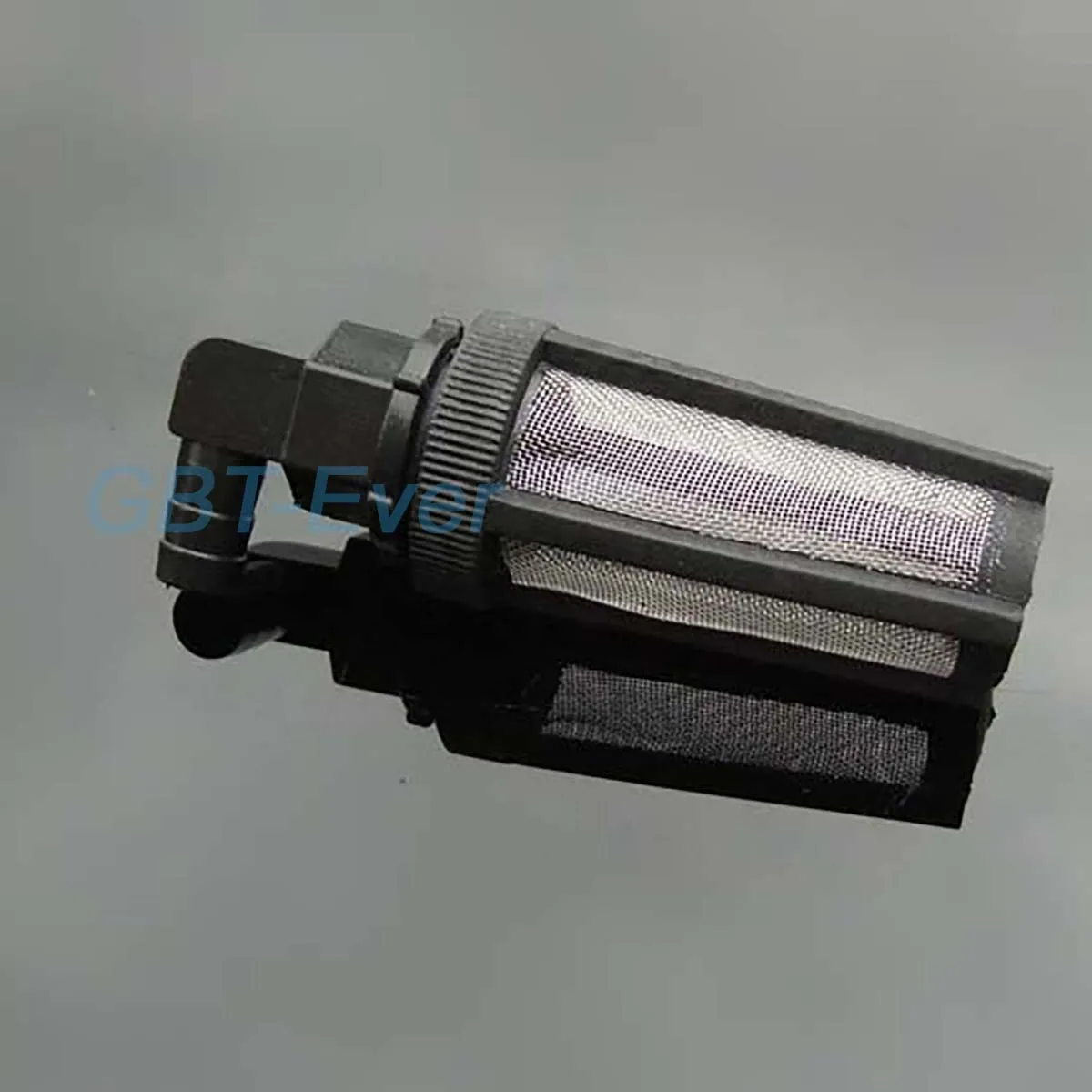 1Pcs Fish Tank Filter Car Wash Tube Garden Irrigation Aquarium Filter Strainer Black Elbow Stainless Steel Mesh Filter