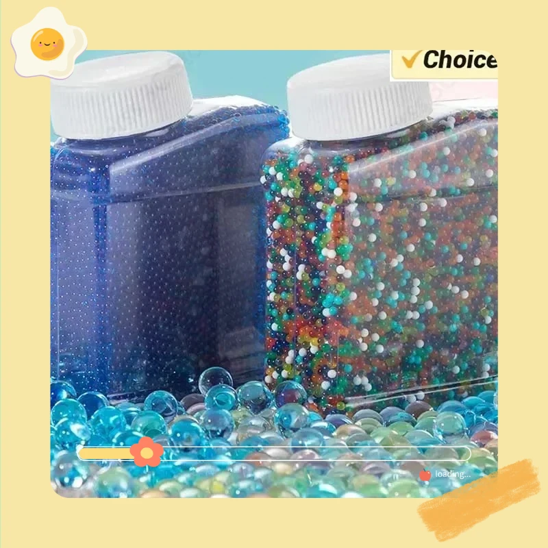 FFF متعة كريستال كلاي ألعاب كروية المياه حبات المياه الطين ديكور الزفاف تزايد كرات الماء عبوة الناسف رصاصة DIY999