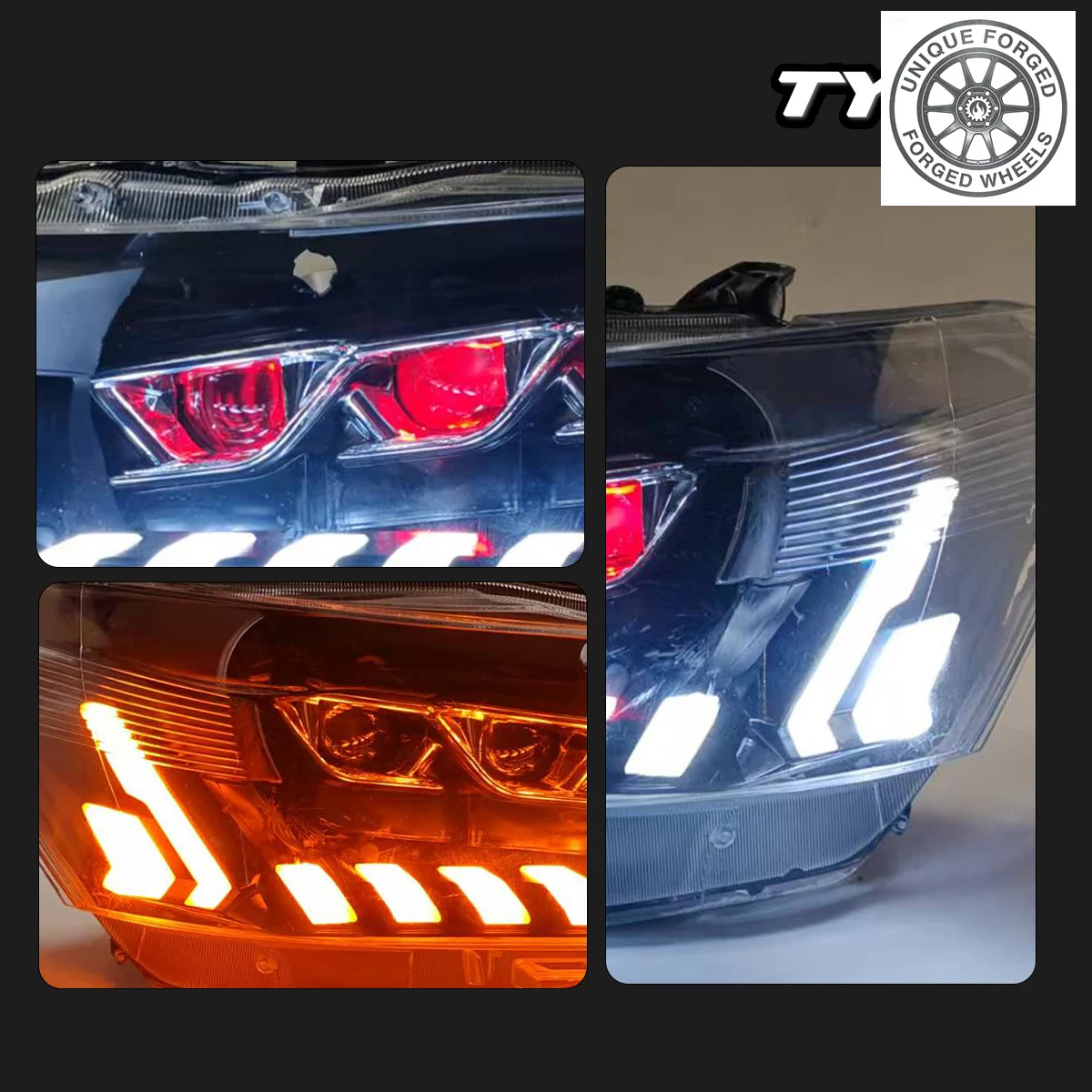 

Фара BC Car для Toyota Vios 2014-2016: Модернизированная, с новыми динамическими ДХО и светодиодными поворотниками, автоаксессуар