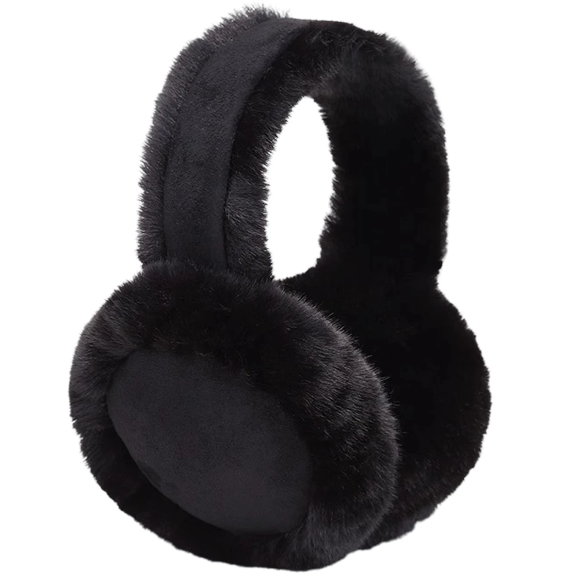 Antifreeze ear protection and cold ear bag autumn and winter ear tips warm suede ear covers foldable ear covers -1pcs