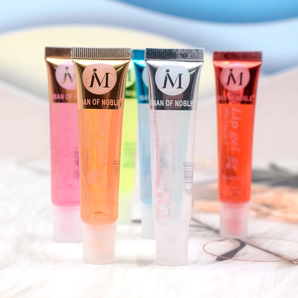 6Pcs Fruit Flavor Glossy Lip Oil Set Clear Hydrating Moisturizing Lip Gloss Women Lips Makeup Wholesale