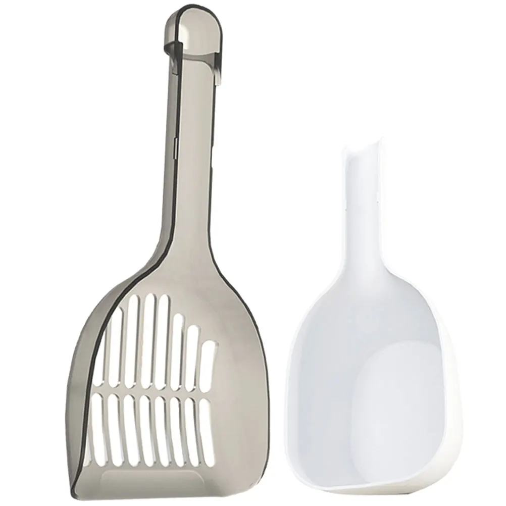 

1 Set Detachable Scoop Plastic Shovel Spoon Reusable Portable Pet Supplies Cleaning Tool For Home Kitten Litter Sand