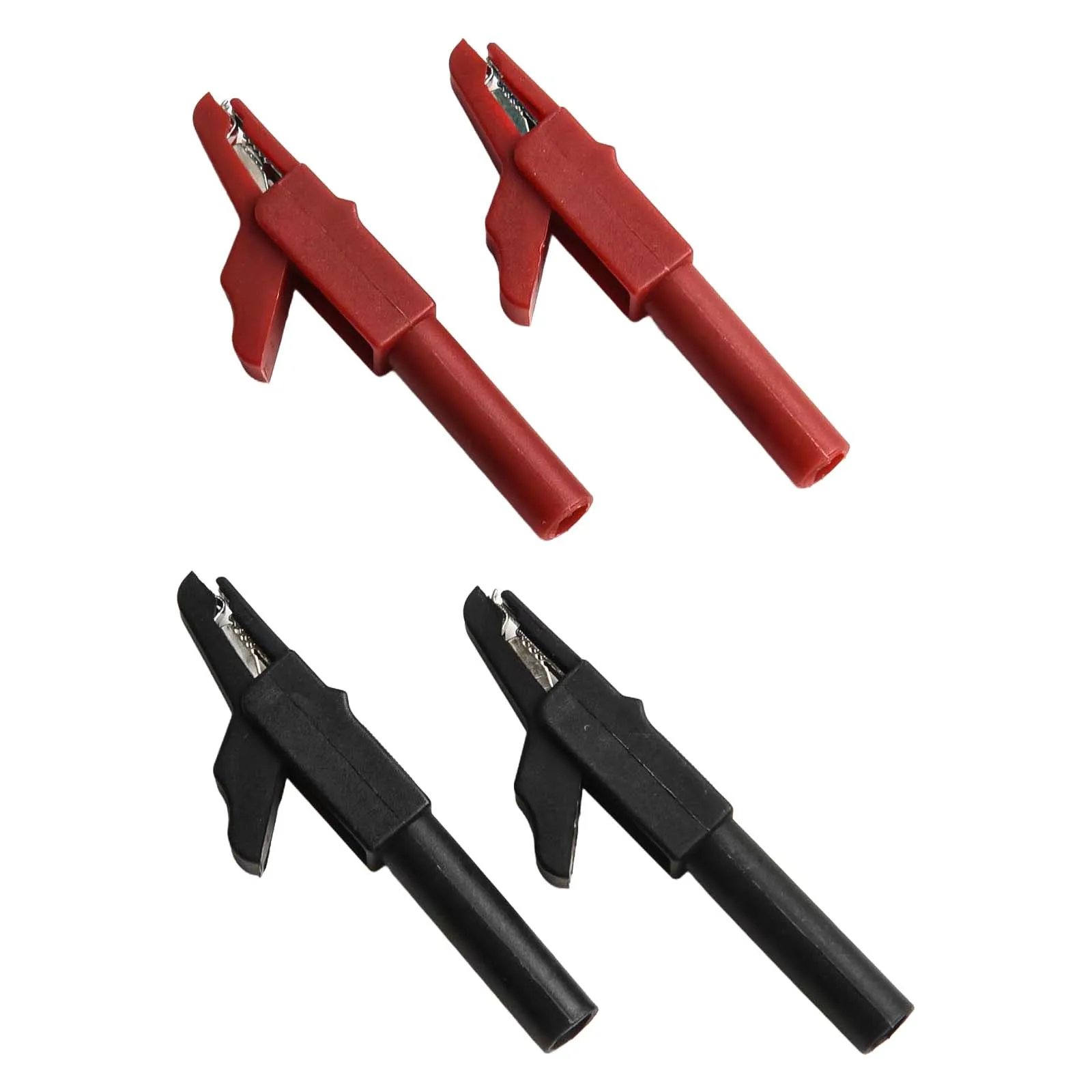 for alligator Clip Insulation PA Insulation Sheath Transfer Link Mode Crocodile Clamp For Banana Connector For Wires for