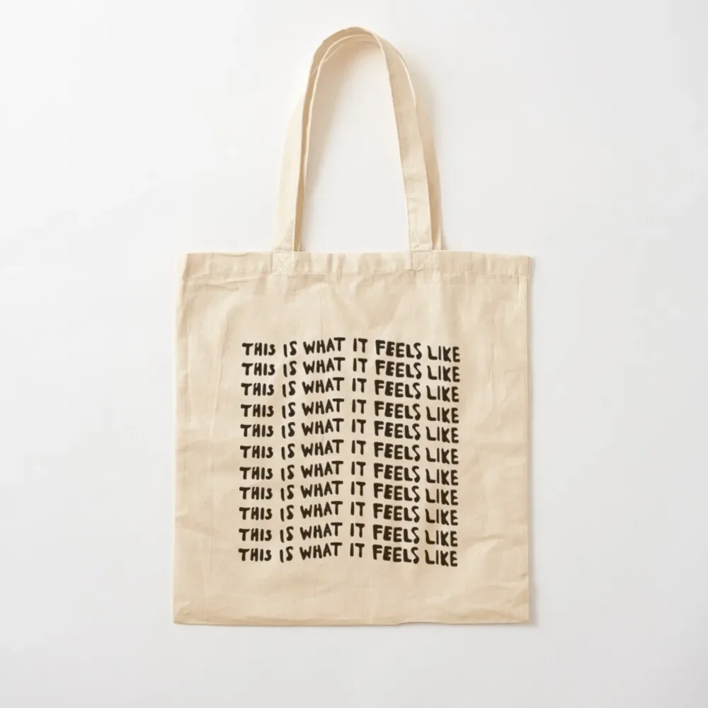 

This is what it feels like - gracie abrams Tote Bag Handbags women Shopper personalized tote bag Tote Bag