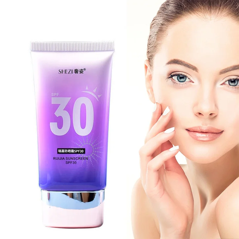 

Shezi Facial Body Sunscreen Whitening BB Cream Milk UV Sunblock Skin Protective Cream Anti-Aging Oil-control Moisturizing SPF30